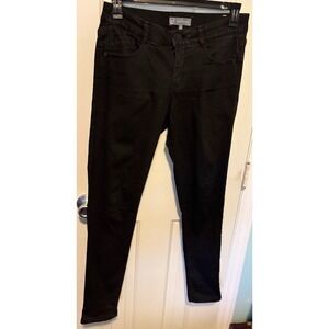 Wit & Wisdom Ab Solution Sophie Ankle Skinny Jeans Sz 10 Black High Rise Stretch